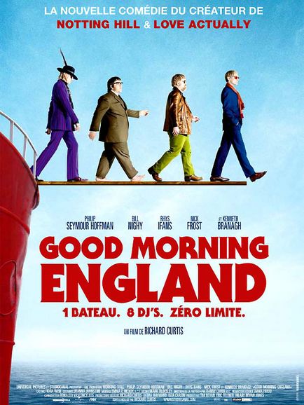  Richard Curtis dans Good Morning England (Affiche)
