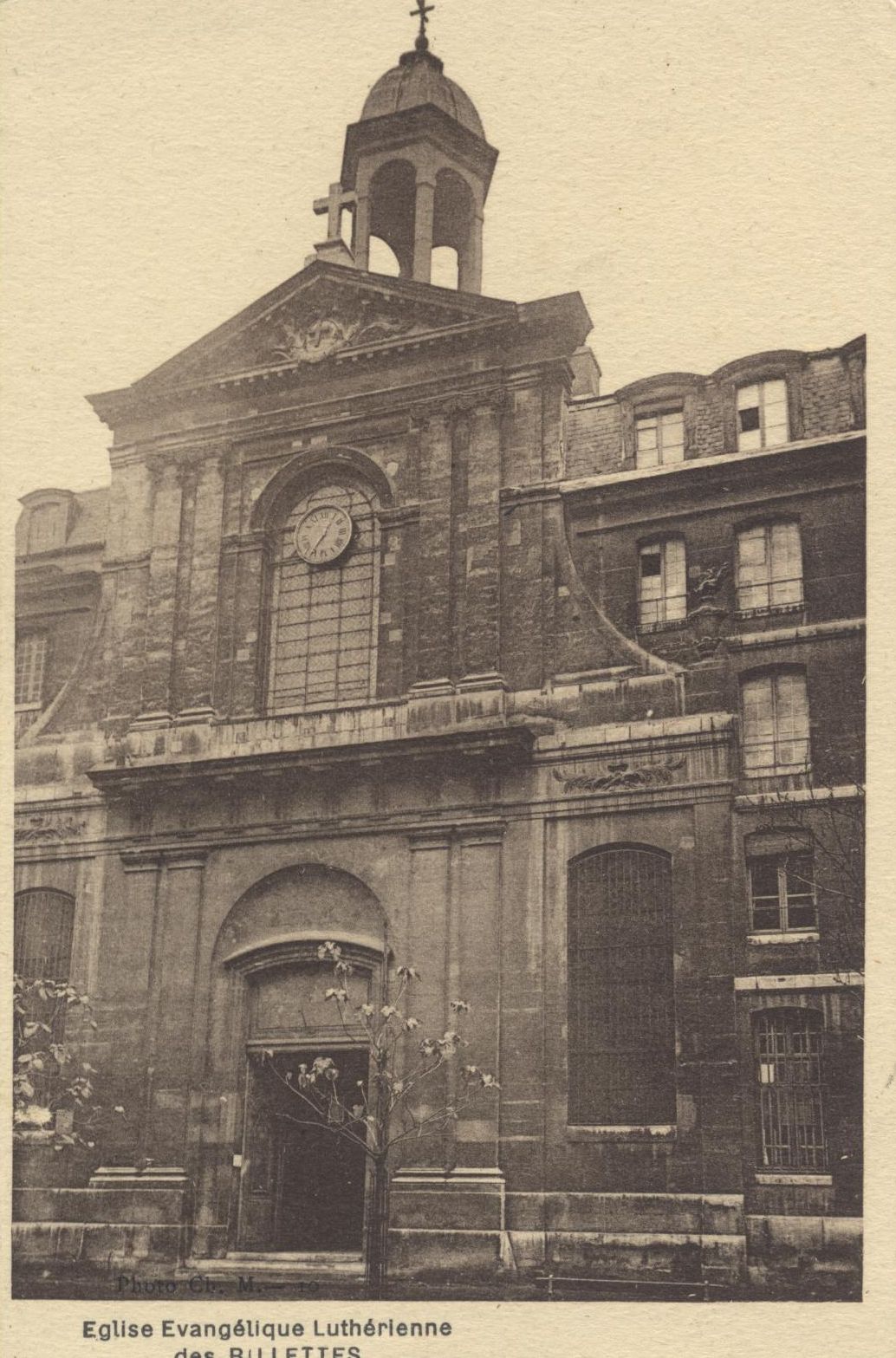 Pauvre Eglise Saint-Julien-Le Carte Postale Ancienne PARIS 